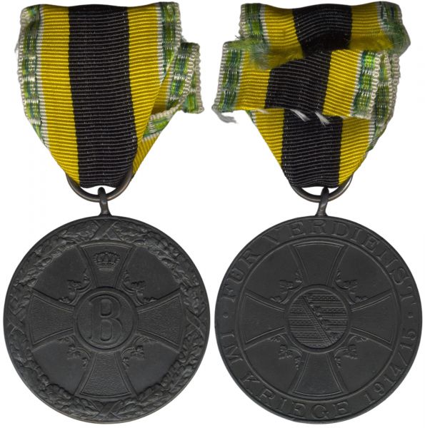 Sachsen-Meiningen, Medaille für Verdienst im Kriege